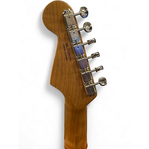 Used Fender SUONA THINLINE STRAT Brown Sunburst Hollow Body Electric Guitar