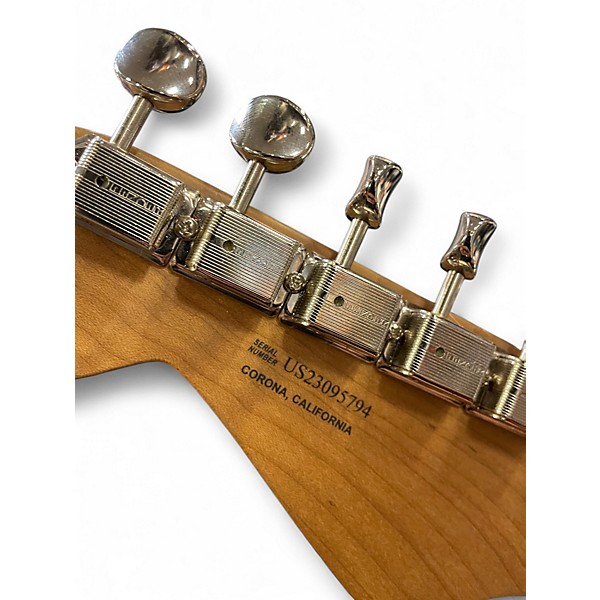 Used Fender SUONA THINLINE STRAT Brown Sunburst Hollow Body Electric Guitar