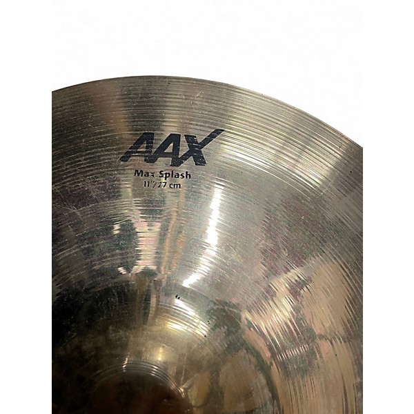 Used SABIAN 11in AAX Splash Brilliant Cymbal