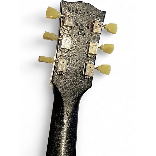 Used Gibson Les Paul Studio Faded Black Solid Body Electric Guitar