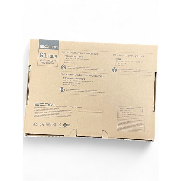 Used Zoom G1 FOUR Effect Processor