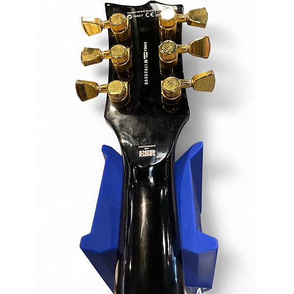 Used ESP LTD EC1000 Deluxe Black Solid Body Electric Guitar