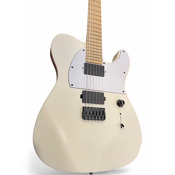 Used Halo SALVUS CUSTOM WHITE Solid Body Electric Guitar