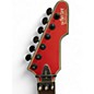 Used Schecter Guitar Research e-1frs satin candy apple red Solid Body Electric Guitar