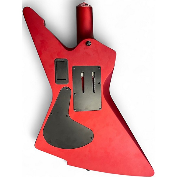 Used Schecter Guitar Research e-1frs satin candy apple red Solid Body Electric Guitar