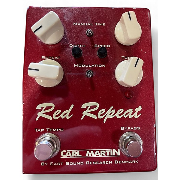 Used Carl Martin red repeat Effect Pedal