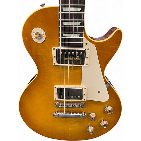 Used Gibson R8 CUSTOM Lemonburst Solid Body Electric Guitar