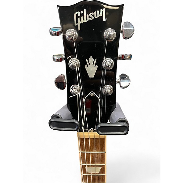 Used Gibson LP DOUBLE CUT Trans Red Solid Body Electric Guitar