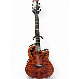 Used Ovation C2078AXP Natural Acoustic Electric Guitar