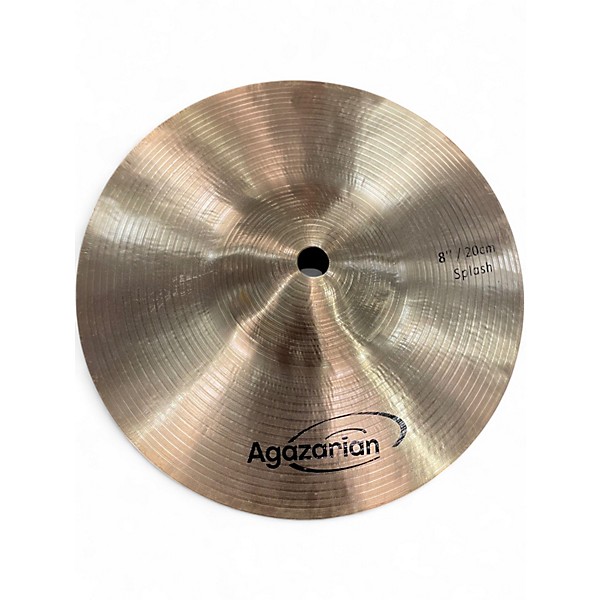 Used Agazarian 8in Traditional Splash Cymbal