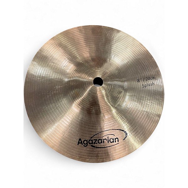 Used Agazarian 8in Traditional Splash Cymbal