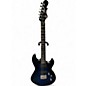 Used G&L Jerry Cantrell Signature Superhawk Deluxe Sapphire Blue Trans Solid Body Electric Guitar thumbnail