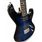 Used G&L Jerry Cantrell Signature Superhawk Deluxe Sapphire Blue Trans Solid Body Electric Guitar