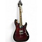 Used Schecter Guitar Research C1 Plus Black Cherry Burst Solid Body Electric Guitar