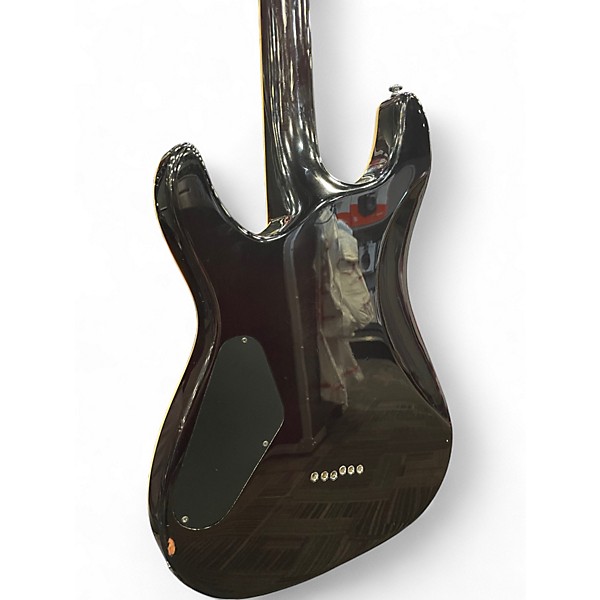 Used Schecter Guitar Research C1 Plus Black Cherry Burst Solid Body Electric Guitar