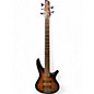 Used Ibanez SOUNDGEAR GIO 5 STRING Tobacco Burst Electric Bass Guitar thumbnail