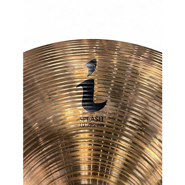 Used Zildjian 10in I SPLASH Cymbal