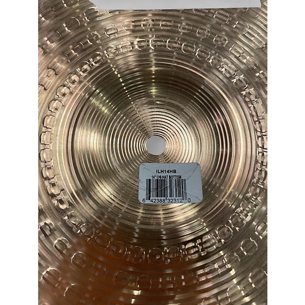 Used Zildjian 14in I HI HAT BOTTOM Cymbal