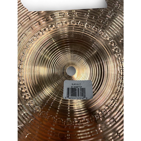 Used Zildjian 14in I HI HAT TOP Cymbal