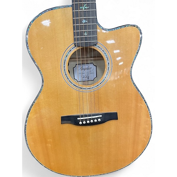 Used PRS A50E Natural Acoustic Electric Guitar