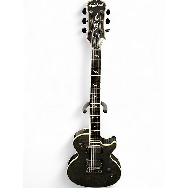 Used Epiphone Les Paul Futura Custom Prophecy Black Solid