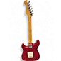 Used Fender FSR Standard Stratocaster Candy Apple Red Solid Body Electric Guitar