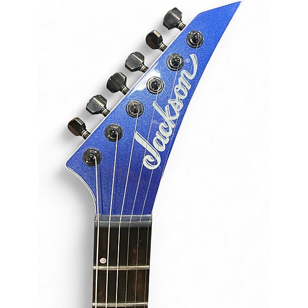 Used Jackson AMERICAN SERIES VIRTUOSO MYSTIC BLUE Solid Body Electric Guitar