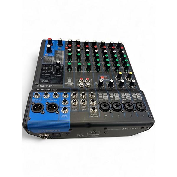 Used Yamaha MG10XU 10 Channel Mixer with Effects Unpowered Mixer