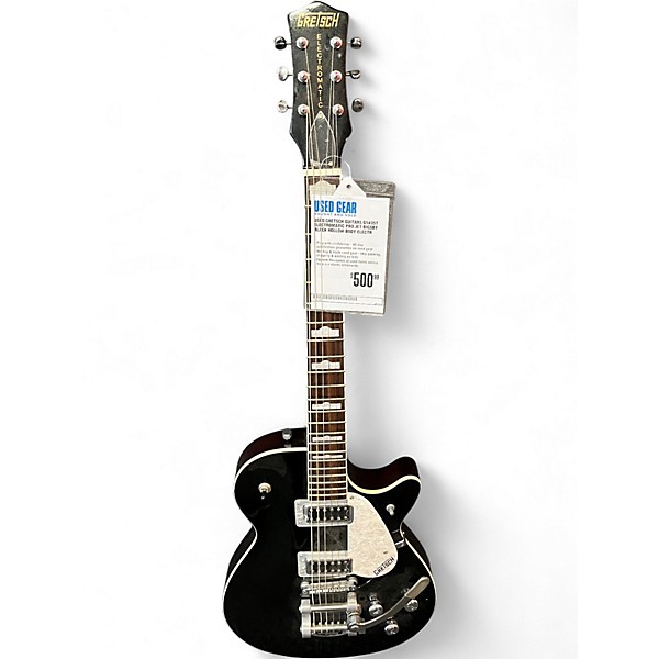 Used Gretsch Guitars G5435T Electromatic Pro Jet Bigsby Black Hollow Body Electric Guitar