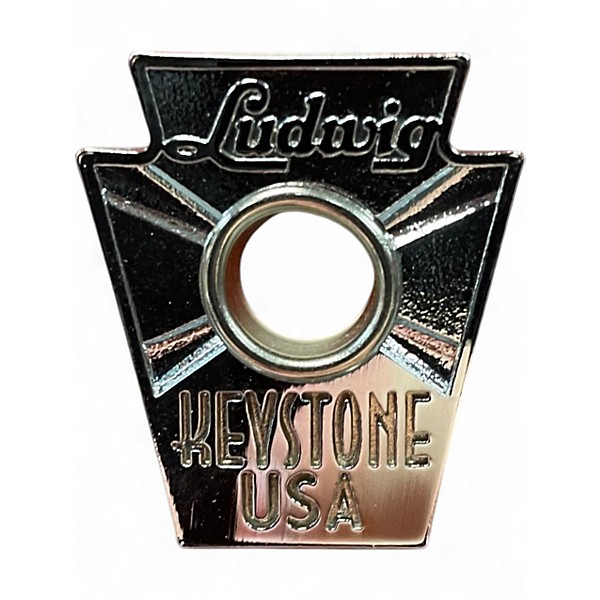 Used Ludwig 6.5X14 Keystone Snare RED OAK Drum