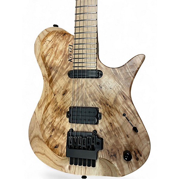 Used Kiesel ZEUS Natural Solid Body Electric Guitar