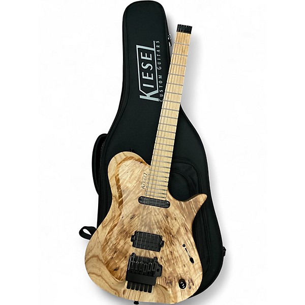 Used Kiesel ZEUS Natural Solid Body Electric Guitar