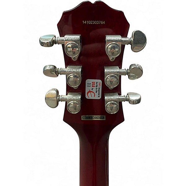 Used Epiphone Les Paul Standard Pro Cherry Sunburst Solid Body Electric Guitar