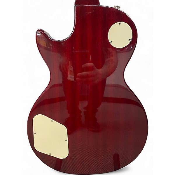Used Epiphone Les Paul Standard Pro Cherry Sunburst Solid Body Electric Guitar