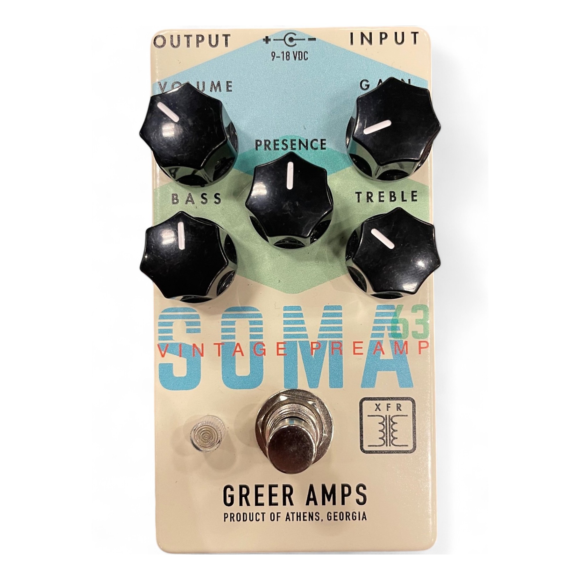 Used Greer Amplification Soma 63 Vintage Preamp Effect Pedal