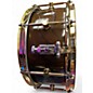 Used Canopus 6.5X14 zelkova snare drum Natural Drum