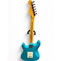 Used 2022 Fender American Professional II Stratocaster MIAMI blue Solid Body Electric Guitar