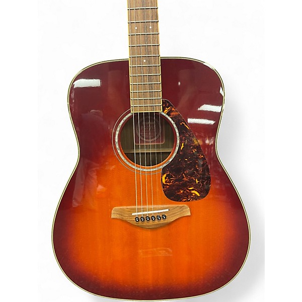 Used Yamaha FG735S Natural Acoustic Guitar
