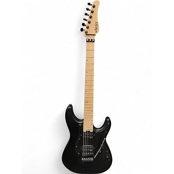 Used Schecter Guitar Research Diamond Series Sun Valley Super Shredder Satin Black Solid Body Electric Guitar