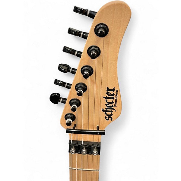 Used Schecter Guitar Research Diamond Series Sun Valley Super Shredder Satin Black Solid Body Electric Guitar