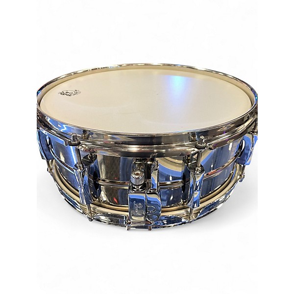 Used Pearl 14in Custom Alloy Sensitone Steel Chrome Drum