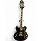 Used Epiphone Sheraton II Black Hollow Body Electric Guitar thumbnail