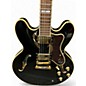 Used Epiphone Sheraton II Black Hollow Body Electric Guitar