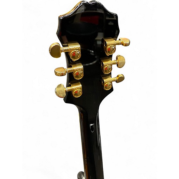 Used Epiphone Sheraton II Black Hollow Body Electric Guitar