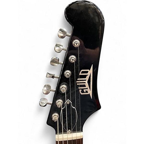 Used Guild JETSTAR ST Black Solid Body Electric Guitar