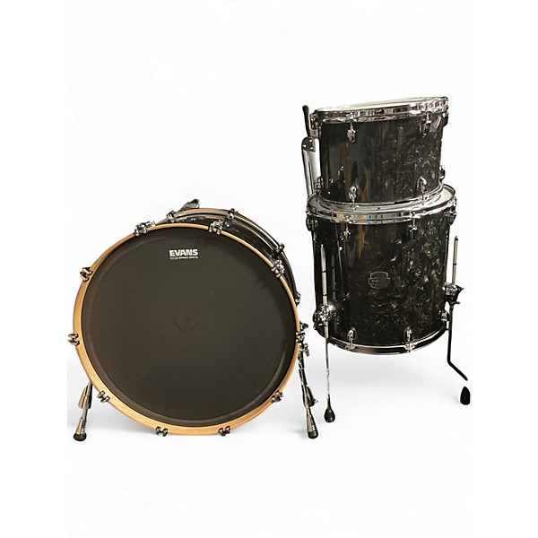 Used Mapex 3 Piece SATURN V EVOLUTION TOUR 3 PIECE Custom Graphic Drum Kit
