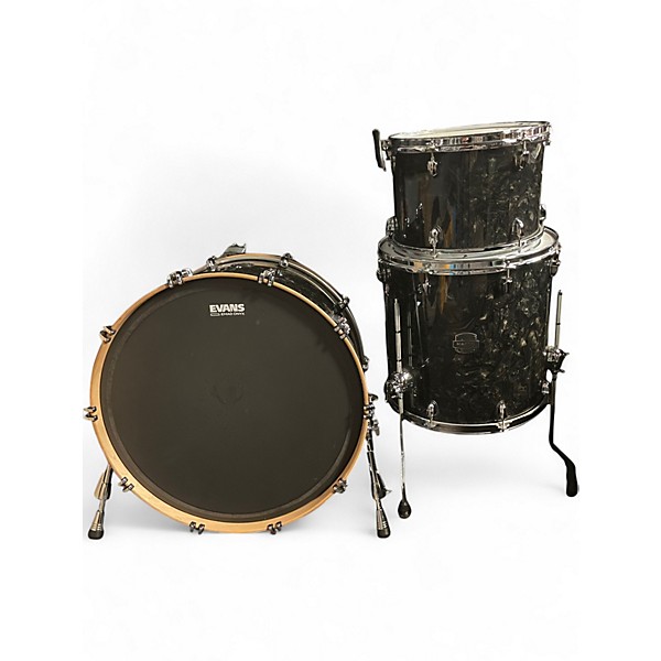 Used Mapex 3 Piece SATURN V EVOLUTION TOUR 3 PIECE Custom Graphic Drum Kit