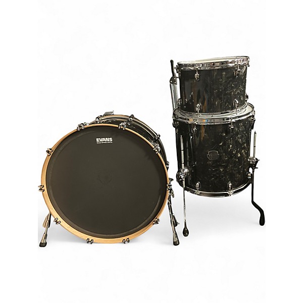 Used Mapex 3 Piece SATURN V EVOLUTION TOUR 3 PIECE Custom Graphic Drum Kit