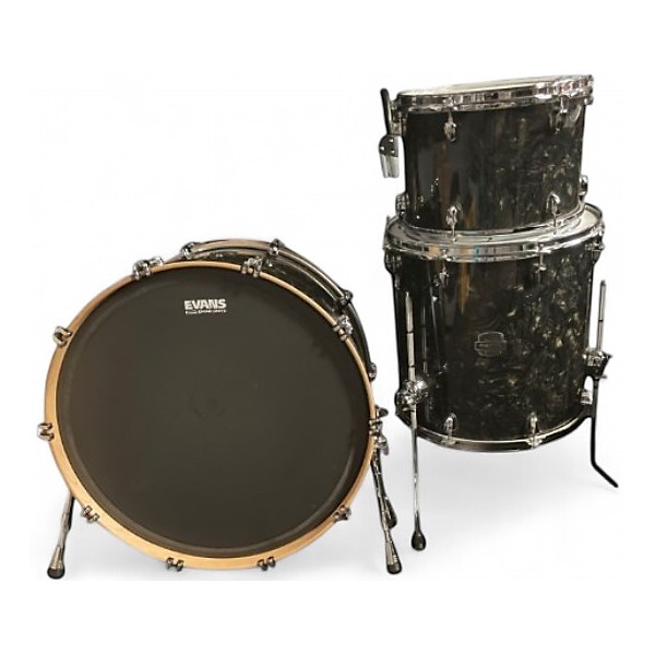 Used Mapex 3 Piece SATURN V EVOLUTION TOUR 3 PIECE Custom Graphic Drum Kit