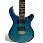 Used PRS SE Custom 2408 Sapphire Blue Trans Solid Body Electric Guitar